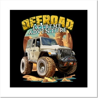 Off Road Extreme Adventure Posters and Art